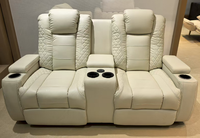 VANBOW, Modernes Ergonomisches Ecksofa Heimkino-Sitzgruppe Elektrische Relaxliege für Wohnzimmer mit USB-Anschlüssen