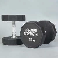 Vente en gros d'haltères en uréthane PU de haute qualité pour salle de sport kg Lbs