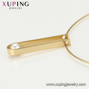 A00548827 Xuping nuovo modo di arrivo di colore di disegno elegante choker della collana dei monili dei monili della ragazza - Product Image 4