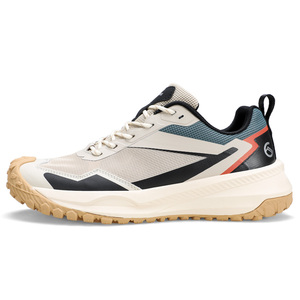 GORNORNIE Montañismo Zapatos Hombres Mujeres Senderismo al aire libre Trekking Mochilero Botas Trail Cross Country Low-top Lace up Sneakers - Product Image 1