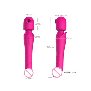 Estimulador de Clítoris al por Mayor, 10 Velocidades, Masajeador de Varita AV para Mujeres, Vibrador de Succión de Punto G, Producto Sexual para Mujeres - Product Image 6