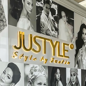 Tùy chỉnh 3D Logo LED Backlit Acrylic kim loại thư dấu hiệu ánh sáng lên bảng Thương hiệu LED chiếu sáng dấu hiệu điện tử - Product Image 4