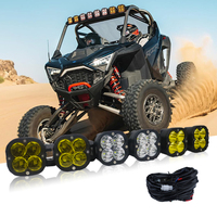 Barre lumineuse LED sur mesure en gros, taille 21-52 pouces, Luz Barras Led Para Automovile, barre lumineuse de conduite pour tout-terrain 4x4