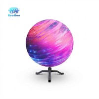 Pantalla LED Esférica 3D Impermeable P2.5 para Exteriores, Pantalla LED Publicitaria Esférica Personalizada de 360 Grados y 1.5 Metros de Diámetro
