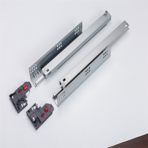 Corredera <span class=keywords><strong>de</strong></span> Montaje Inferior con Cierre Suave y Ajuste 3D <span class=keywords><strong>de</strong></span> Extensión Completa para Cajón <span class=keywords><strong>de</strong></span> <span class=keywords><strong>Madera</strong></span> - Product Image 1