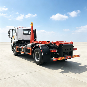 รถบรรทุกจีน โฟตอน 4×2 แบบ Roll On Roll Off Hook Lift ขนาด 18 คิว พร้อมชุดอุปกรณ์ครบชุด พร้อมสถานีบดอัดขยะเคลื่อนที่สำหรับการจัดการขยะ - Product Image 2