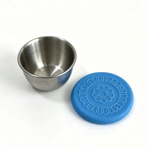 SFB32 - Tazón para Salsas de Acero Inoxidable Personalizado con Tapa Ecológica para Almacenar Salsas de Hoisin, Tomate y Otros Condimentos - Product Image 2