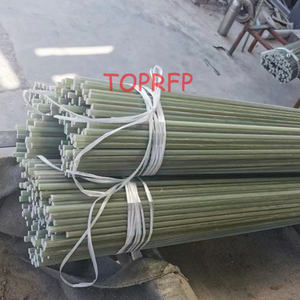Varillas FRP de epoxi sólido de alta resistencia Varillas de fibra de vidrio en blanco con proceso de pultrusión y longitud personalizada - Product Image 3