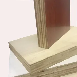 Melamine Plywood 18mm Marine Construction Board Poplar 1220*2440 Plywood For Furniture