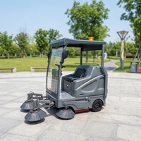 Nettoyeur de sols électrique TBS-GS16, modèle autoporté, machine de nettoyage de sols pour le lavage des routes