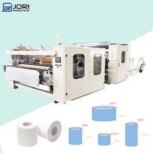 Mesin Rewinding kertas tisu Toilet timbul rol Maxi harga pabrik mesin pembuat gulungan kertas industri