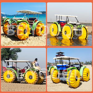 จักรยานน้ำขายดีที่สุด รุ่น Aqua Cycle 4 ล้อใหญ่ สำหรับเด็กและผู้ใหญ่ เรือถีบน้ำ จักรยานน้ำสามล้อ - Product Image 5