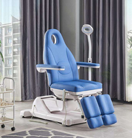 Lit de massage électrique à 5 moteurs avec fonction de rotation, fauteuil de pédicure, mobilier de salon, lit de beauté électrique pour centre de podologie - Vente chaude
