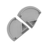Profilé LED suspendu haut de gamme monté en surface profilé en aluminium LED à angle droit en forme d'éventail pour la décoration d'armoire 30*30mm