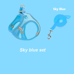 สายจูงสุนัขสะท้อนแสงหลากสีระบายอากาศได้ดี - Product Image 5