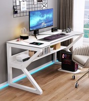 Bureau d'Ordinateur Simple et Moderne pour Maison, Chambre ou Bureau