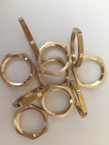 1 dado in ottone a dado sottile esagonale "1/<span class=keywords><strong>2</strong></span>" - Product Image 6