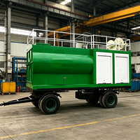 Machine professionnelle d'hydrosemination pour l'ensemencement des pentes rocheuses, pulvérisateur de boue nutritive pour la réhabilitation environnementale et la plantation d'herbe