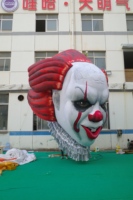 Accessoires décoratifs publicitaires pour événements d'Halloween, bars et discothèques : Modèles gonflables personnalisés de clown maléfique et de sorcière