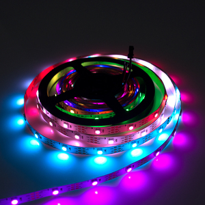 Bande LED réactive pour musique Ws2812B Bande LED 60 IP67 pour course de chevaux Bande lumineuse LED architecturale - Product Image 4