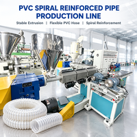 Système d'alimentation par aspiration pour tuyaux spirale PVC à utilisation facile, ligne de tuyaux souples spirale renforcés en PVC, ligne de tuyaux spirale renforcés en PVC