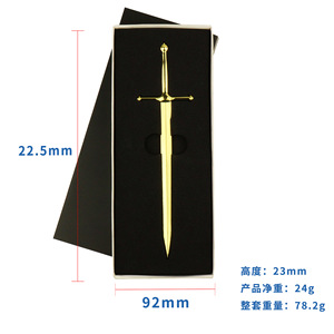 Bán buôn kim loại thư mở Templar thanh kiếm thư mở dao găm thư mở - Product Image 6