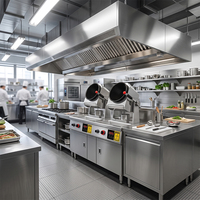 Robot Cuiseur Commercial Automatique à Gaz Haute Puissance pour Wok, Personnalisable, Équipement de Cuisine Professionnel
