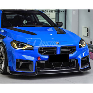 Lèvre avant en fibre de carbone sèche style AD pour BMW M2 G87 2023-2027 - Product Image 2