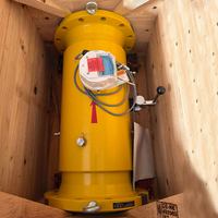 Compteur de gaz à turbine Honeywell Elster SM-RI-X G2500 DN250 CLASS150, débitmètre de gaz naturel, de basse à haute pression de fonctionnement
