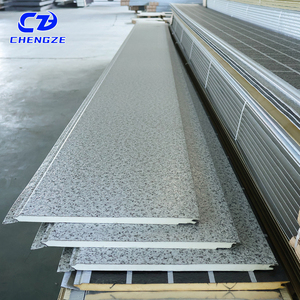 Pannello Sandwich Impermeabile in PU, Pannello Murale in PU Effetto Pietra per Pareti Esterne di Case Prefabbricate - Product Image 5