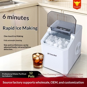 Mini Máquina <span class=keywords><strong>de</strong></span> <span class=keywords><strong>Hielo</strong></span> Eléctrica Portátil para el Hogar, Dormitorio, Escritorio, Totalmente Automática e Inteligente, para <span class=keywords><strong>Hacer</strong></span> <span class=keywords><strong>Hielo</strong></span> en Forma <span class=keywords><strong>de</strong></span> Bala - Product Image 5