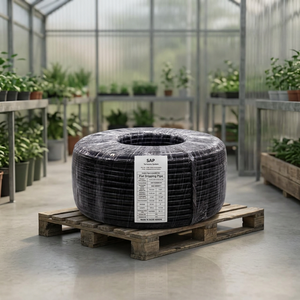Tubería de Riego por Goteo Plana con Emisores, 400 m, Espaciado de 20 cm, Diámetro Exterior de 16.3 mm, para Riego de Huertos y Jardines - Product Image 3