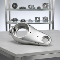 Serviço de Usinagem CNC de Metal de Alta Precisão para Prototipagem Rápida, Fabricação Personalizada de Alumínio e Aço Inoxidável, Peças de Torneamento CNC