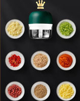 Hachoir à viande multifonction Usb sans fil 100/250ml Hachoir à viande électrique Automatique Portable Sans fil Maison Cuisine Broyeur d'aliments