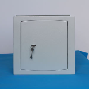 बैंकों और कार्यालय या घरेलू उपयोग के लिए उच्च सुरक्षा दीवार घुड़सवार सुरक्षा बॉक्स कुंजी और इलेक्ट्रॉनिक डिजिटल लॉक - Product Image 3