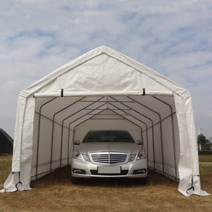 Fournisseur chinois prix bon marché acier galvanisé étanche personnalisé portable parking de jardin extérieur grand auvent de garage de voiture de stockage - Product Image 4