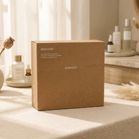 Boîte d'emballage en carton kraft personnalisée, boîte pliante pour l'expédition, carton pour produits de beauté