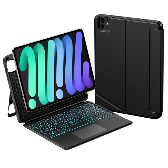 Hot Selling for iPad Mini 6/7th Gen Touchpad Keyboard Cover Learning and Entertainment Multifunctional Protective Cover