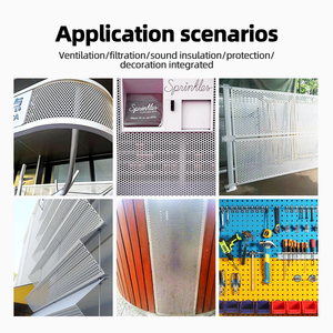 <span class=keywords><strong>Grillage</strong></span> perforé en <span class=keywords><strong>fer</strong></span> galvanisé à résistance supérieure pour protections <span class=keywords><strong>de</strong></span> machines sur mesure - Product Image 6