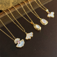 Collares con Colgante de Material Premium, Elegantes y Geométricos, Populares, con Cadena de Estrella, Collares con Colgante de Moda
