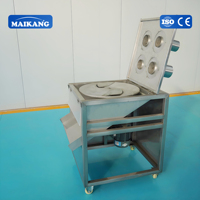 Multi-port Push-Down Plantain Snijmachine Professionele snijmachine voor aubergine, komkommer, taro & bamboescheuten met nauwkeurig snijden