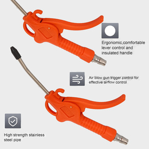 Pistolet à air comprimé, souffleur d'air haute pression pour éliminer les copeaux métalliques et la poussière, outil de nettoyage industriel, pistolet à air comprimé - Product Image 6