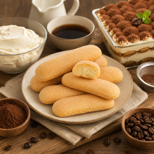 200g Biscuits Finger Biscuits Ladyfingers pour Tiramisu, Mousse DIY, Décoration de Gâteaux, Fournitures de Pâtisserie Artisanale, Dessert, <span class=keywords><strong>Biscuit</strong></span> pour Décoration de Cupcakes - Product Image 3