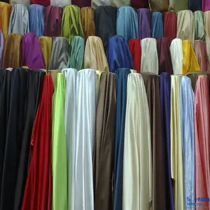 Polyester spandex saten baskılı kumaş