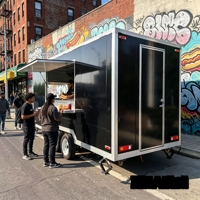 Remorque de cuisine mobile fermée pour la vente de nourriture, camion de restauration pour la vente aux États-Unis, remorque alimentaire Australie/États-Unis