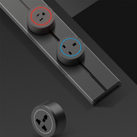 Smart Home Office Desk Power Rail Track System Toma de corriente eléctrica Toma de corriente Oculta Cocina Mesa de conferencias Toma de corriente Eléctrica
