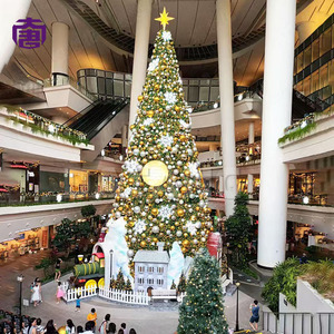 Warm White Christmas Tree with LED <b>Lights</b> Pre Lit Artificial Tree for Elegant Indoor Holiday Decoration - Product Image 3