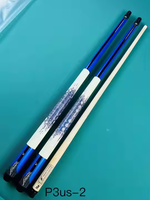 Queue de billard Naipni personnalisable en acier inoxydable et fibre de carbone avec joint central 1/2 pour jeux de billard et snooker