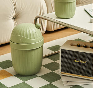 Simpatico cestino ribaltabile per bagno Vanity Desktop cestino Mini pattumiera con coperchio bidone della spazzatura in plastica bidone della spazzatura - Product Image 2