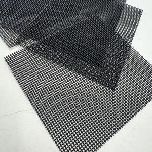 Grillage tissé noir RAL 90170 en acier inoxydable SS 304 316 316L, anti-vol, maille de sécurité 10*10 12*12 14*14, moustiquaire de fenêtre en acier inoxydable - Product Image 4